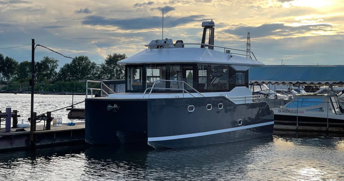 Second 10K flybridge catamaran from Aviator shipyard launched and