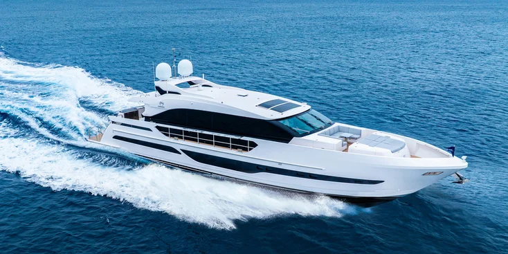 Технические подробности Horizon ES88 KEΦI верфь обещает рассказать после ходовых испытаний