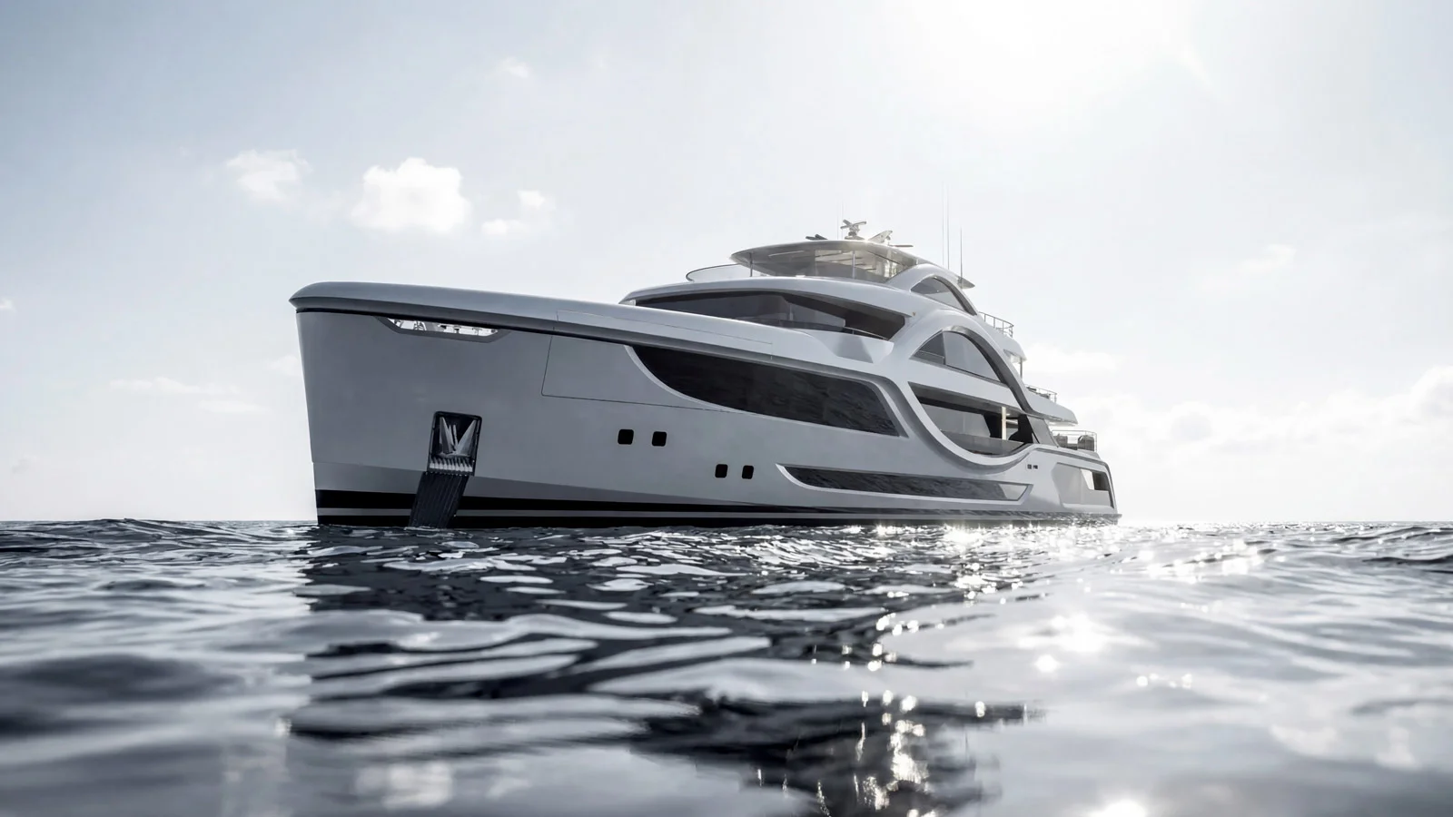 The 50-metre Milky Ways is currently in build at the Brazilian MCP Yachts yard