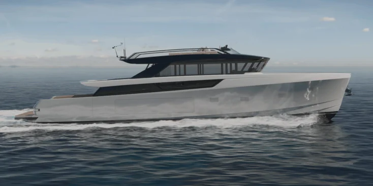 The BGX83 is the new flagship of the yard's crossover line
