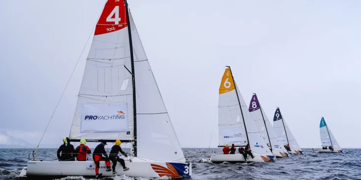 Final stage of St. Petersburg Cup in the J/70 class