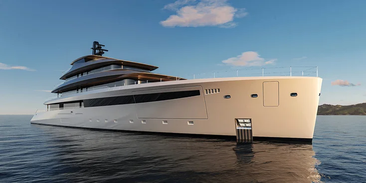 Project Ananda разрабатывался голландской верфью Heesen Yachts совместно со студией Sinot Yacht Architecture & Design
