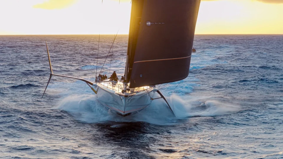 Baltic 111 Raven на пути к рекорду гонки 2026 RORC Transatlantic Race