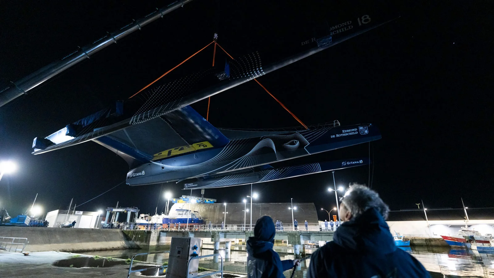 Спуск на воду Gitana 18