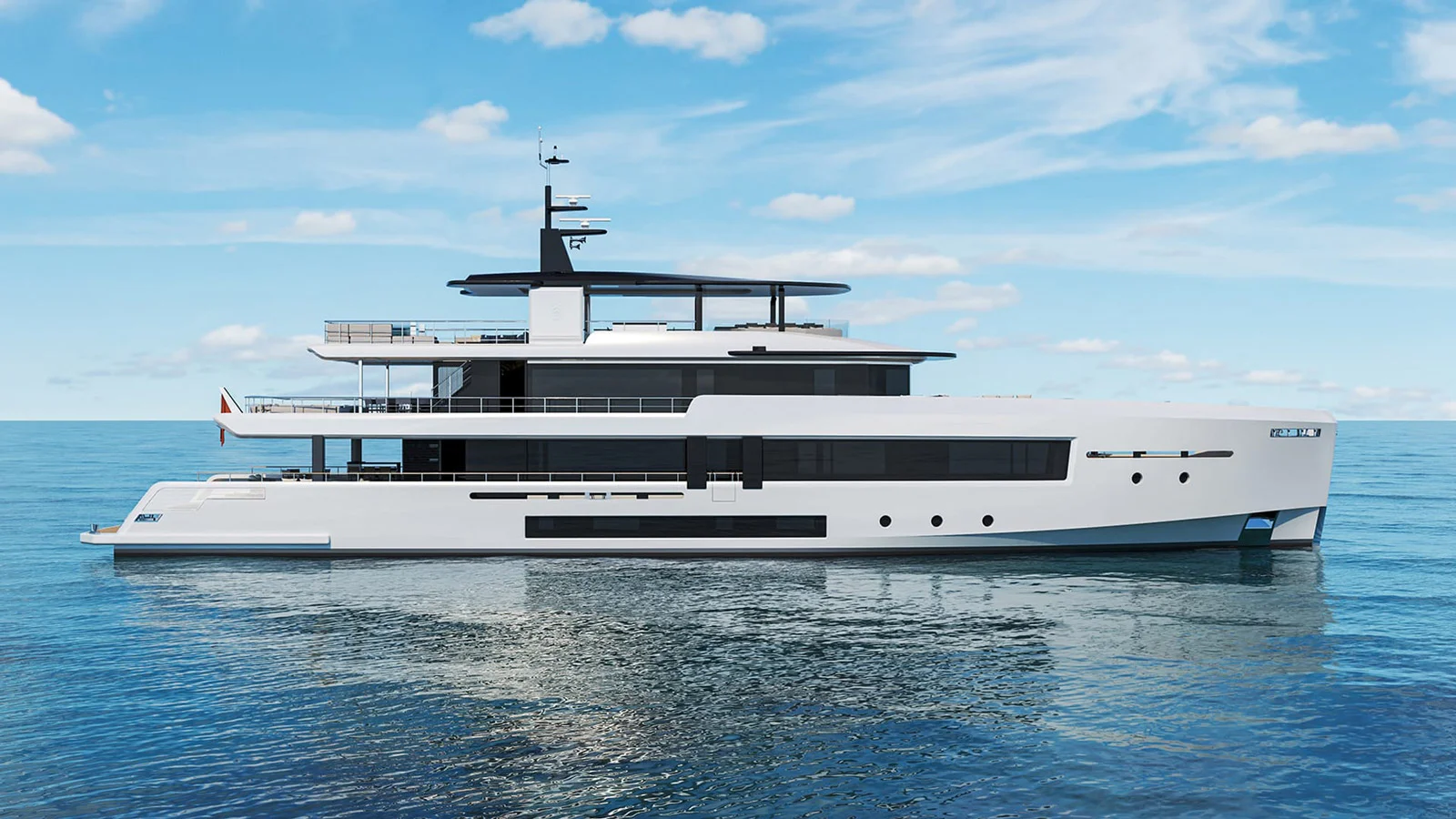 The new 45-metre explorer is the second project based on CdM and Giorgio M. Cassetta's concept