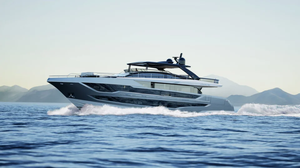 Флагман Pearl 100 Hybrid станет еще и первой гибридной яхтой верфи