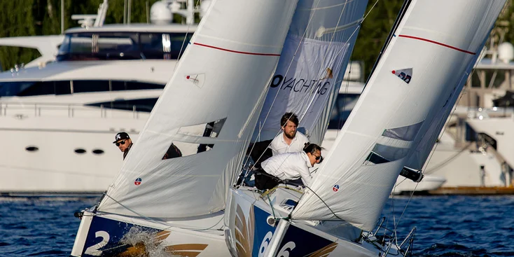 It's the first J/70 championship to be held in Moscow