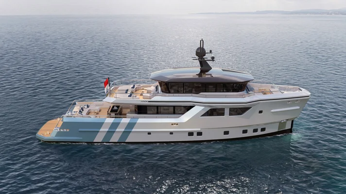 30-metre XPD95 explorer yacht by Italian Antonini Navi