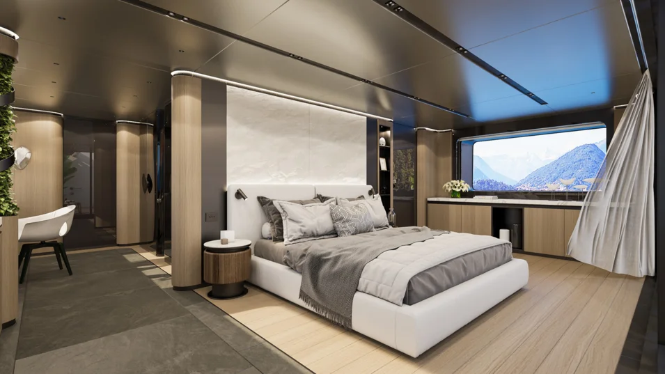 Sirena 42M's master suite