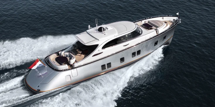 The Zeelander 8 boast a top speed of 40 knots with more powerful optional engines