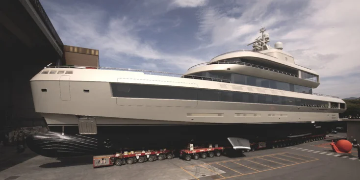 The official premiere of the 72-metre Admiral Armani superyacht is scheduled for the Monaco Yacht Show 2025