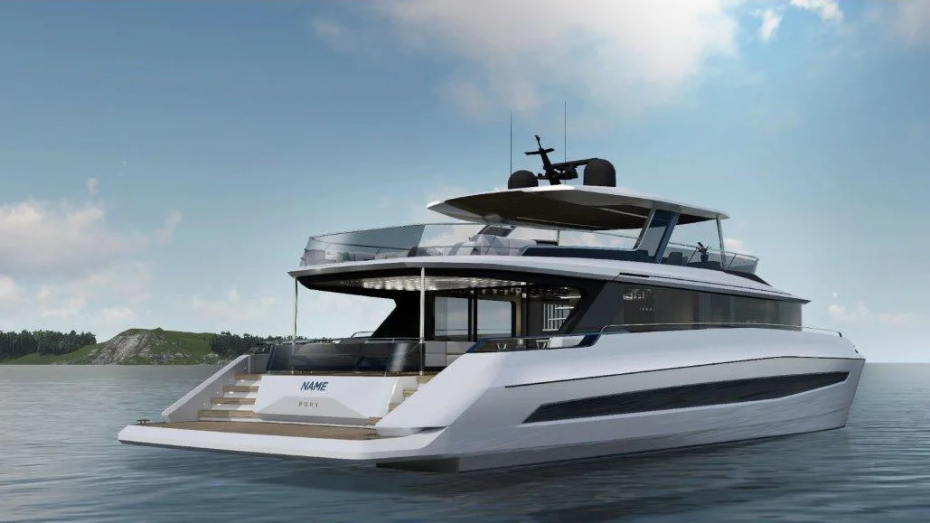 The Xcel 70 catamaran is scheduled for launch in January 2025