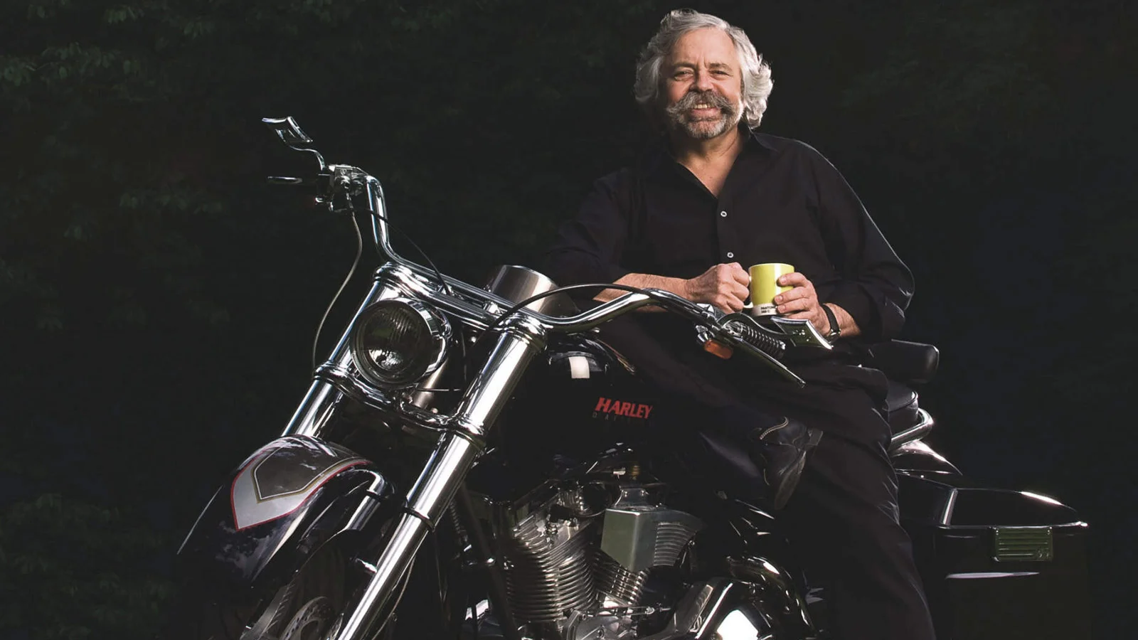 Motorcycles are another of Ken Freivokh's passions