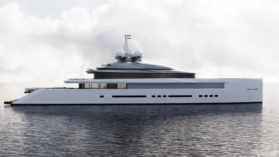 70-metre concept by Turkish Cass Yacht Design
