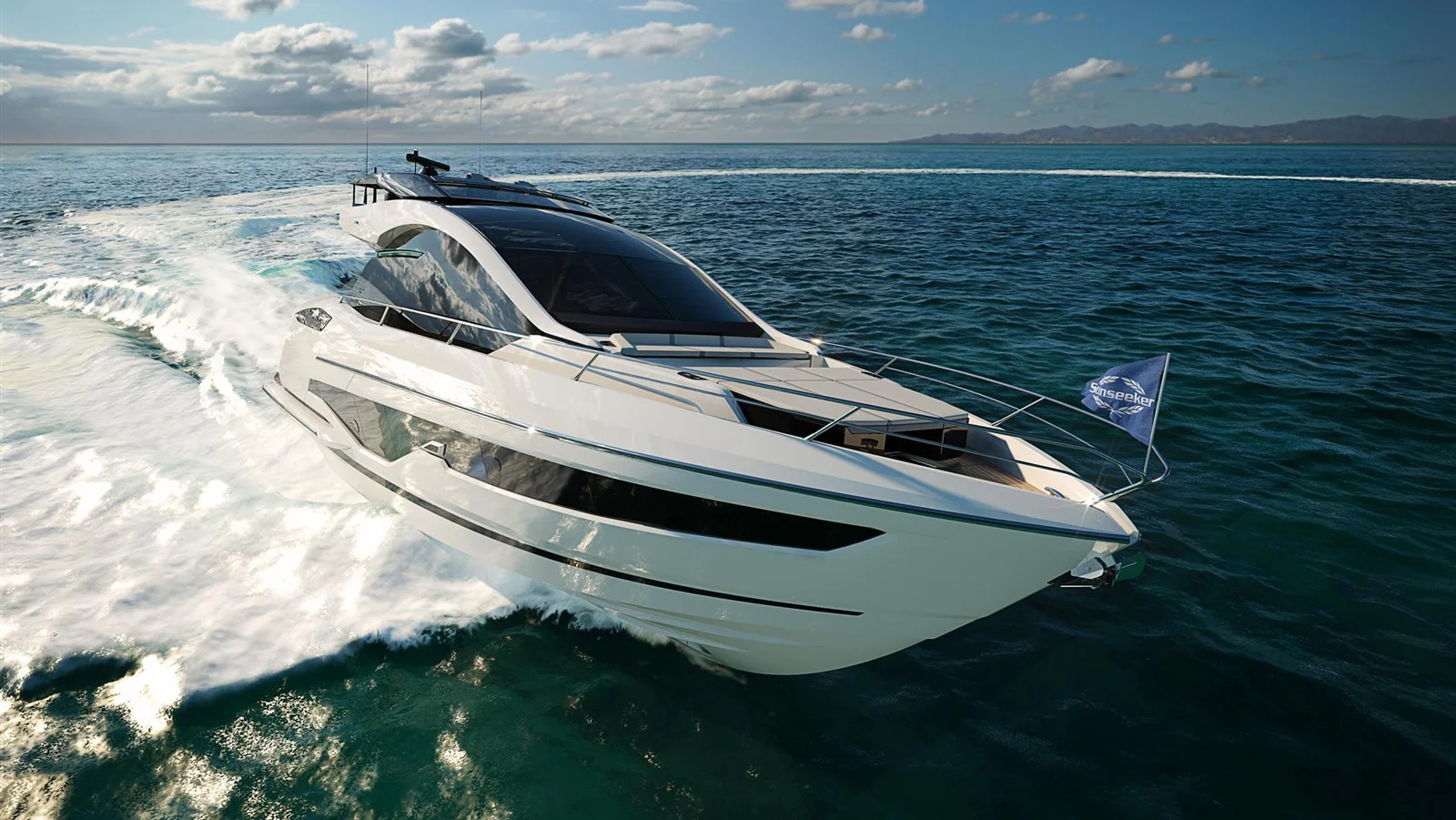 Sunseeker 55 Sport Yacht with sportbridge or sport fly