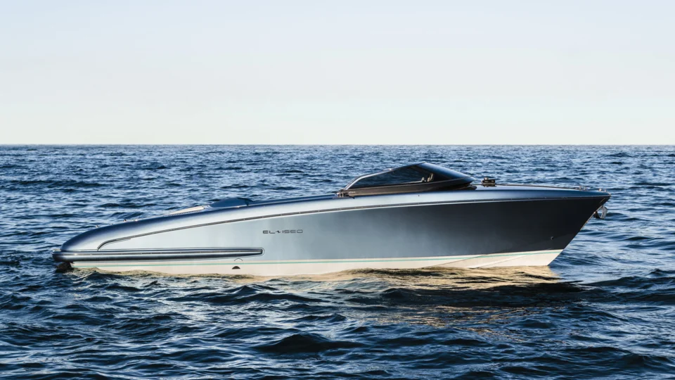 The El-Iseo is the first full-electric Riva model