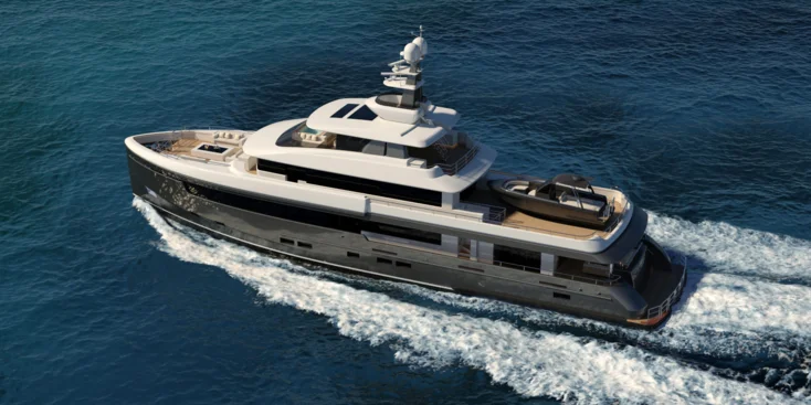 The Magnolia 41m will have a top speed of 15 knots
