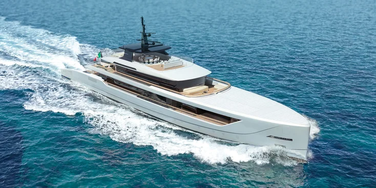The first in the new line is the 52-metre ISA Timeless 52