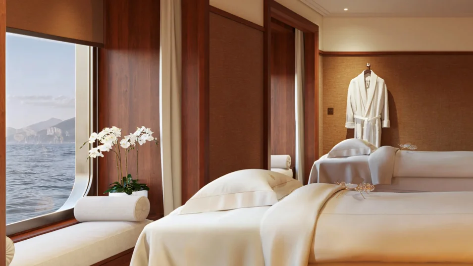 Спа-салон Guerlain на борту Orient Express Corinthian