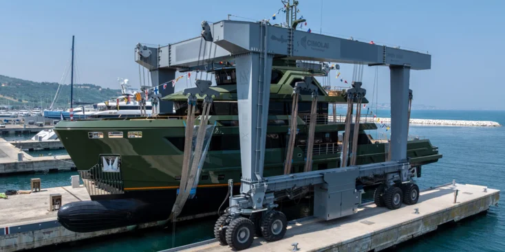 The CdM Nasiba is the third unit in the 44-metre Flexplorer 146 series