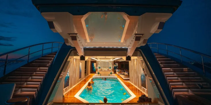  More and more often there are real wellness centers on board large superyachts, as well as relevant specialists in the crew