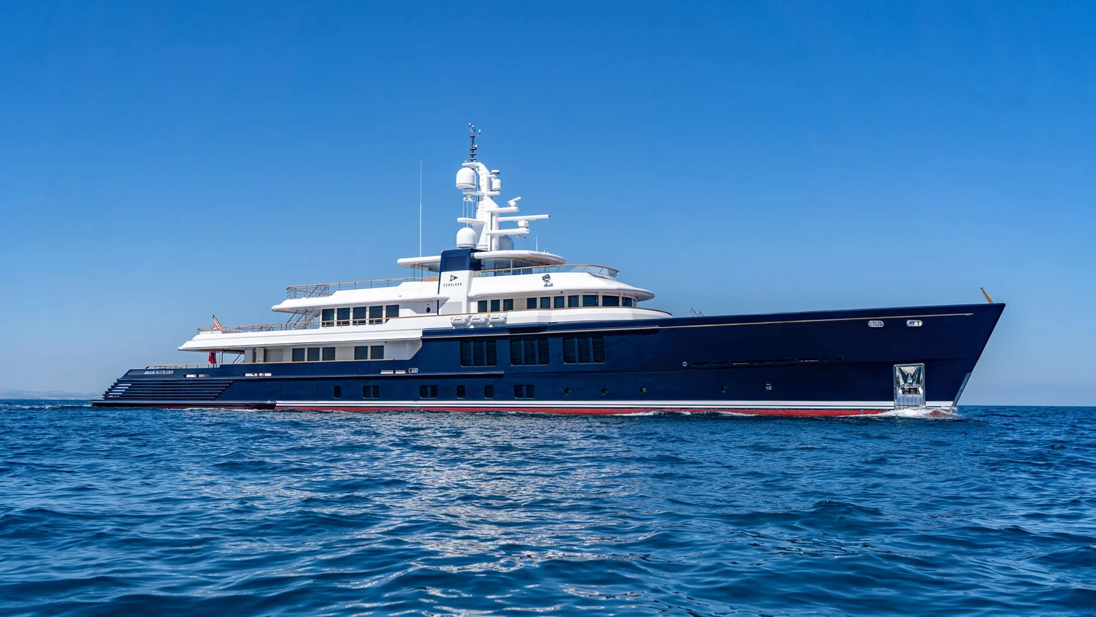 70-метровая суперъяхта Cerulean от итальянской верфи CRN ранее была известна как Project Thunderball
