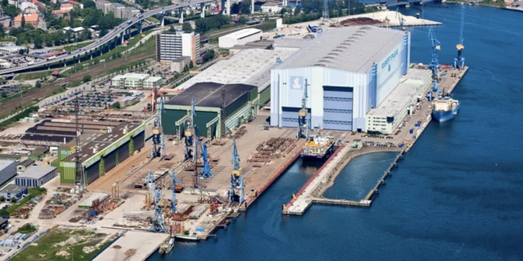 Верфь Astra Nord в Штральзунде