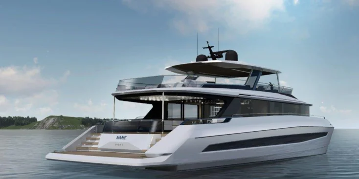 The Xcel 70 catamaran is scheduled for launch in January 2025