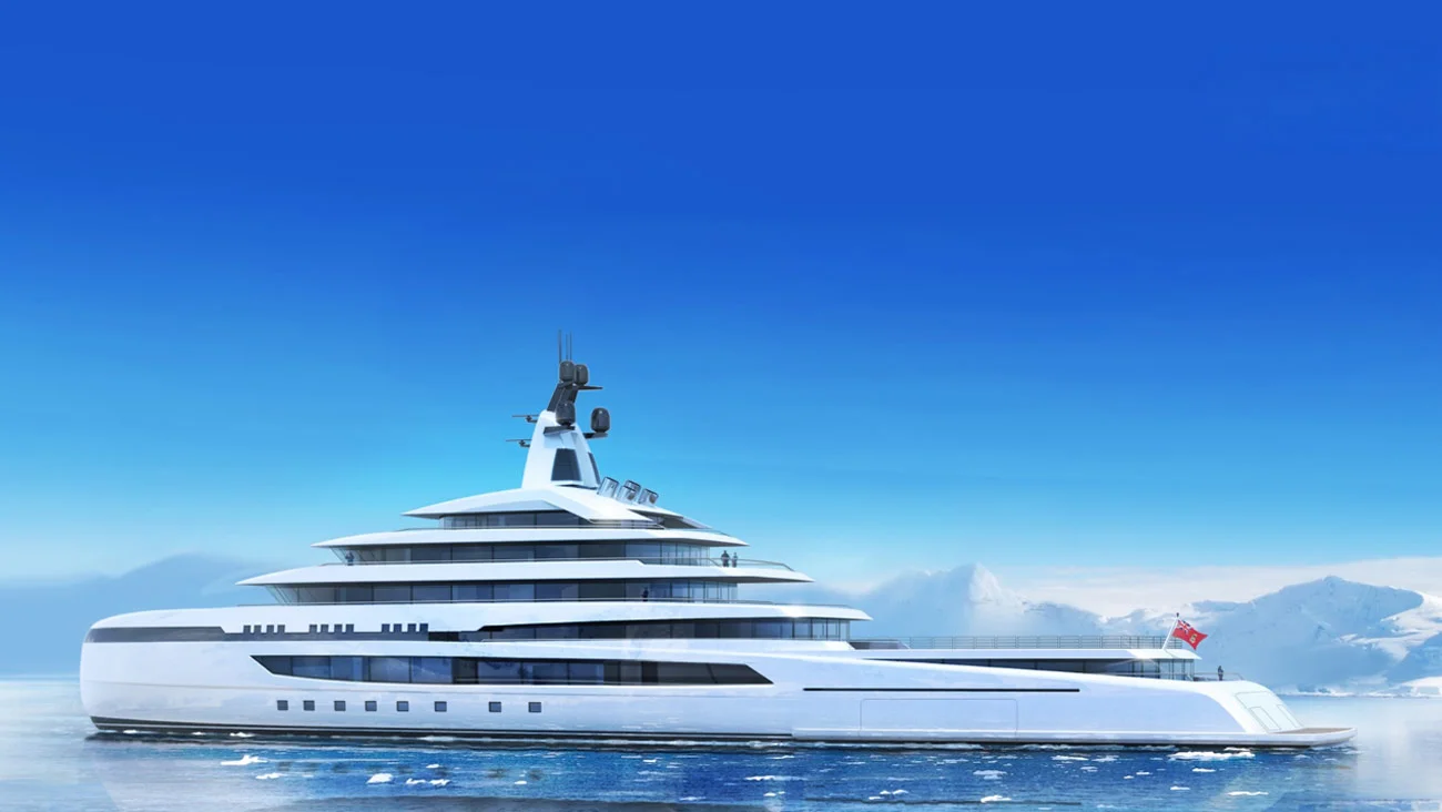 Project 9T is the renowned designer's vision of what modern expedition vessels should look like
