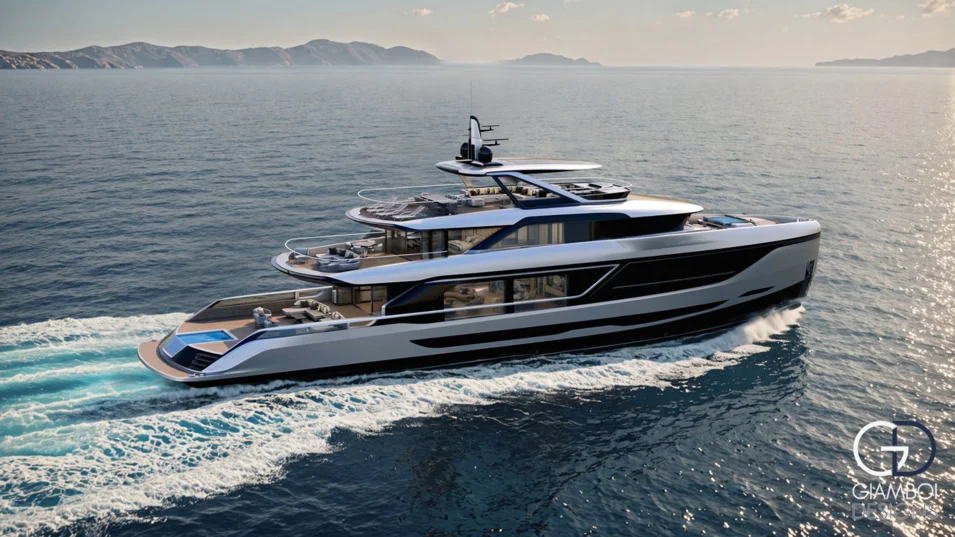 Tureddi Azzura hulls will be built in steel and aluminium