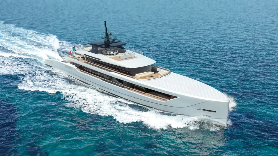 The first in the new line is the 52-metre ISA Timeless 52