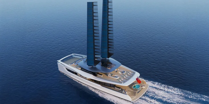Project Dragonfly concept with Aero Wing Sail
