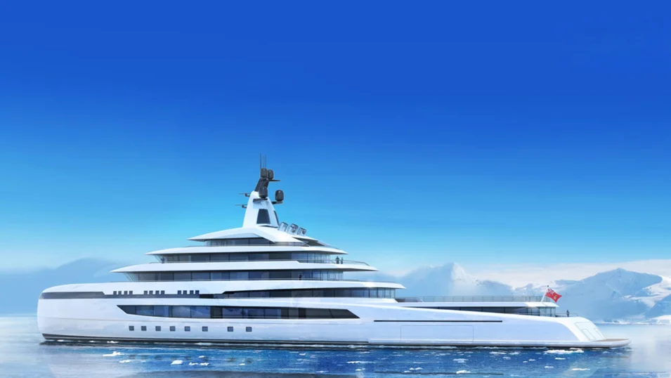 Project 9T is the renowned designer's vision of what modern expedition vessels should look like