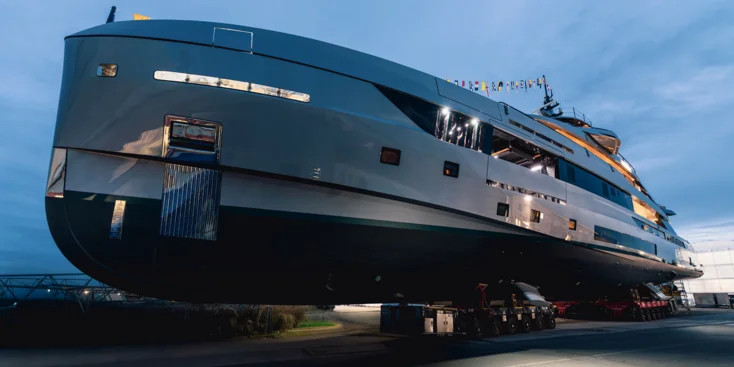 The Heed is an all-aluminium 53-metre superyacht built by Italian Rossinavi