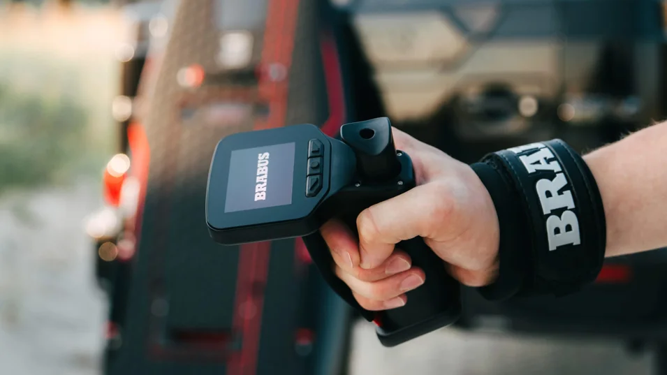Brabus & Awake Shadow Explore Jetboard's wireless remote control