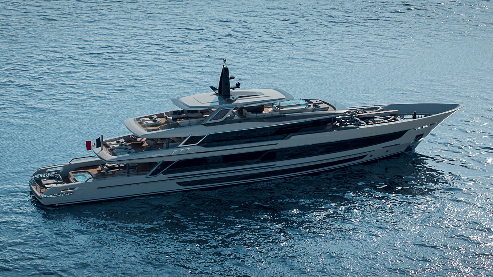 The first Baglietto T54 hull is scheduled for delivery in 2027