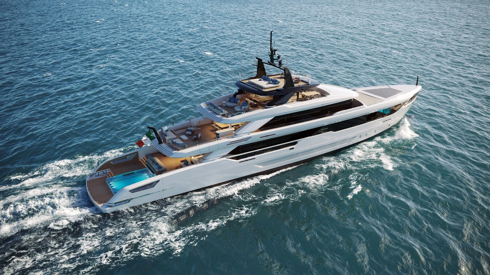 The Maiora M|53's design is owed to Luca Dini Design & Architecture