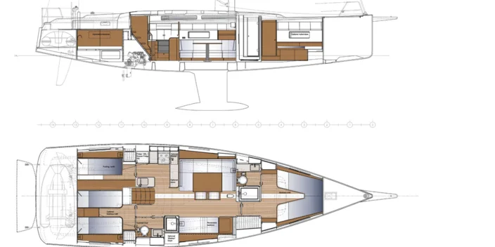 Lower Deck Layout (option)