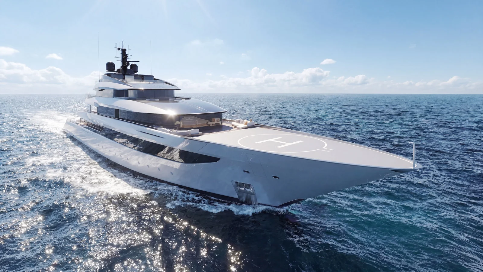 ISA Essence 82М - третий проект в Large Yacht Collection от итальянской верфи ISA Yachts