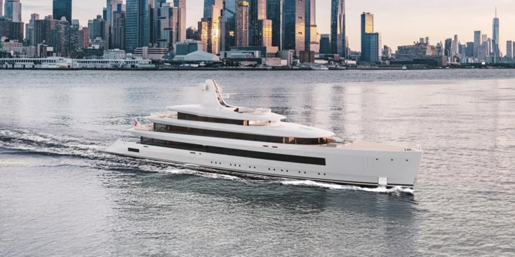 Although the Etherea is a concept, the yard claims it's a ready-to-build project