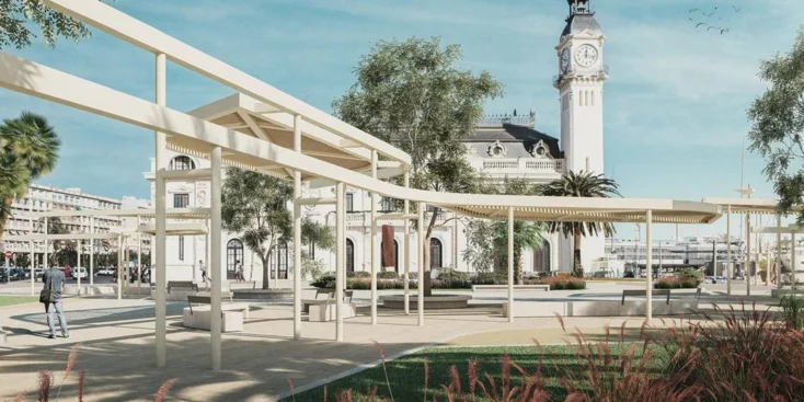 Вокруг Marina Port Valencia  изменится и городское пространство
