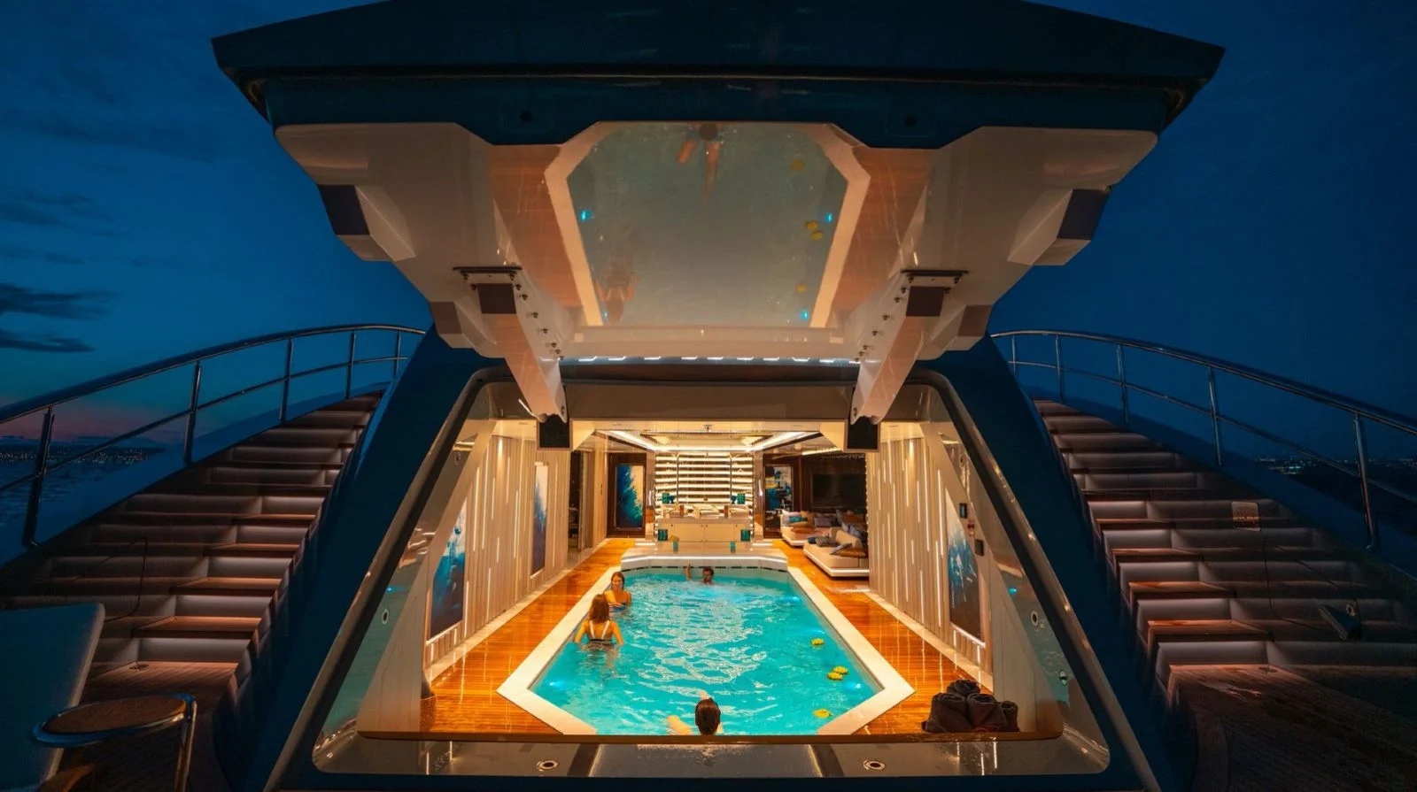  More and more often there are real wellness centers on board large superyachts, as well as relevant specialists in the crew