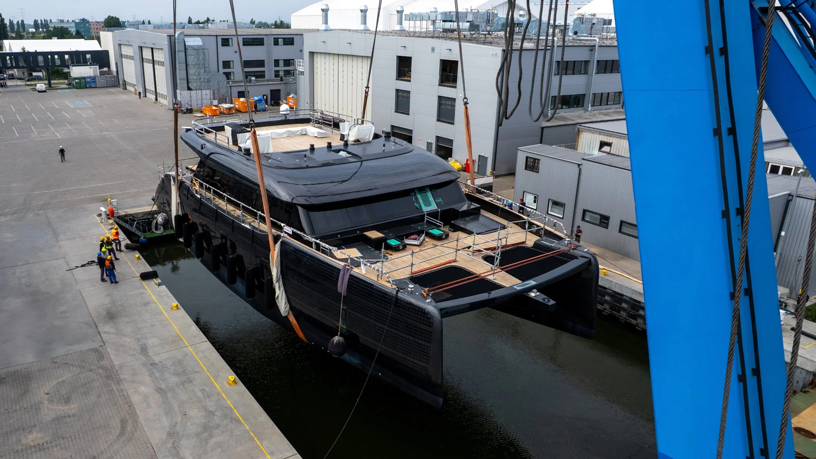 The Sunreef 100 Eco catamaran was commissioned by the yard's repeat client