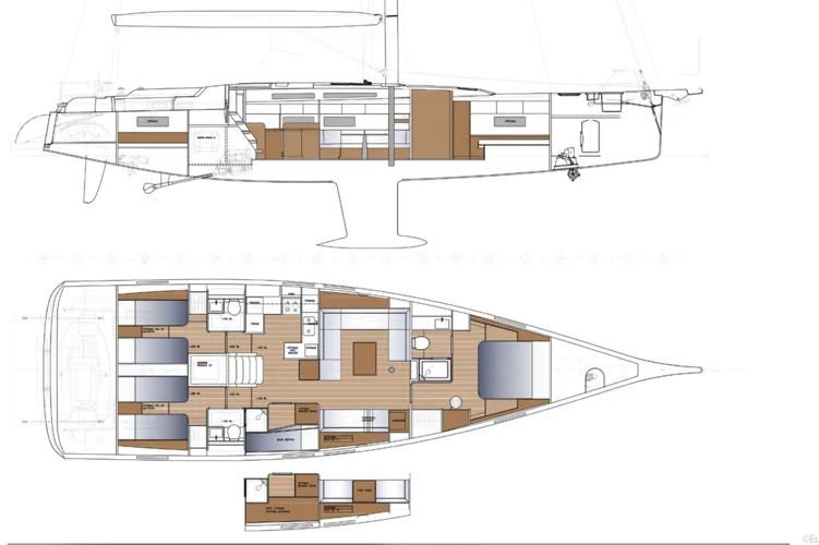 4 cabins