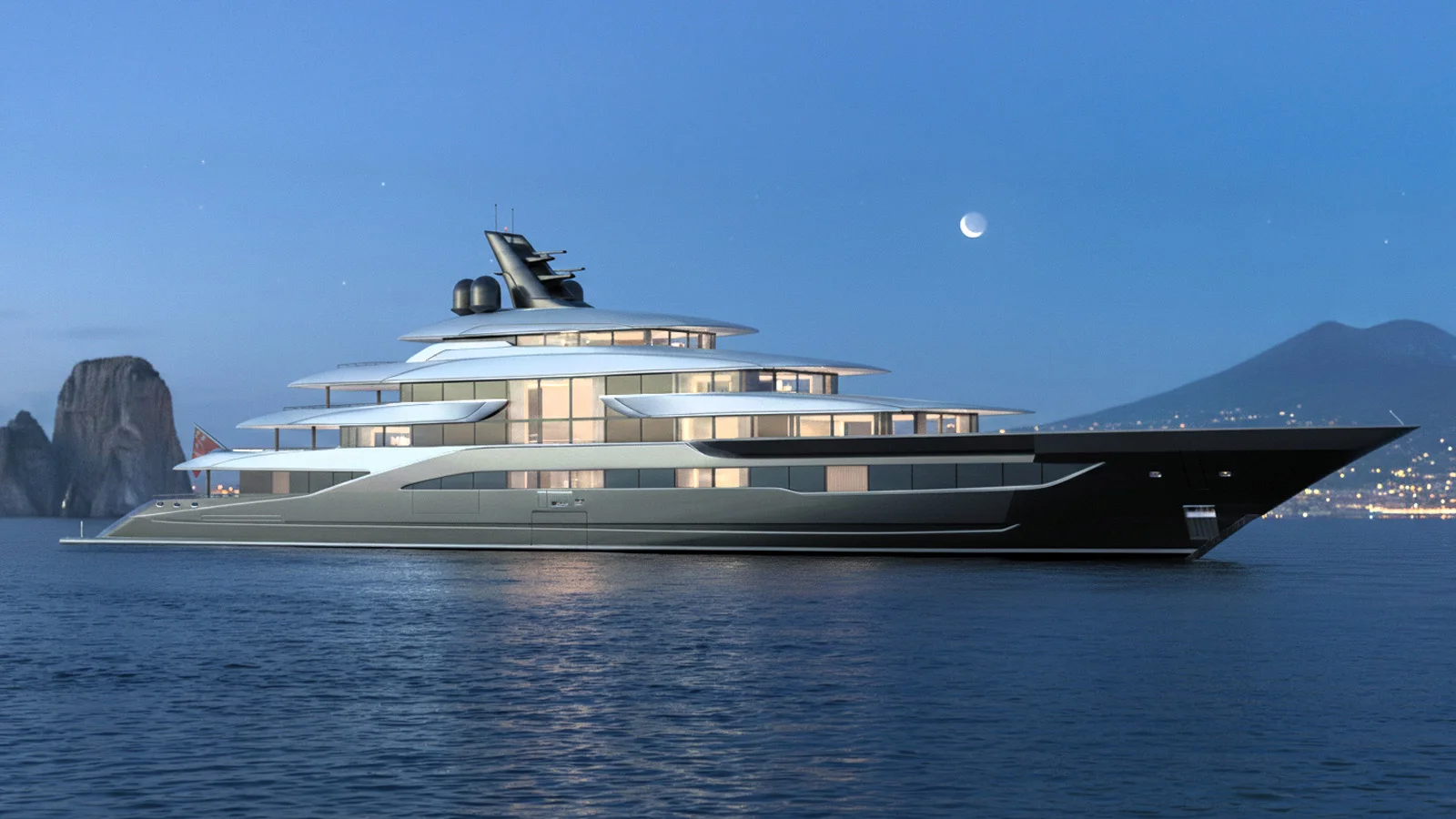 По замыслу дизайнера, M/Y 115 откроет для своего владельца практически неограниченные возможности для исследований