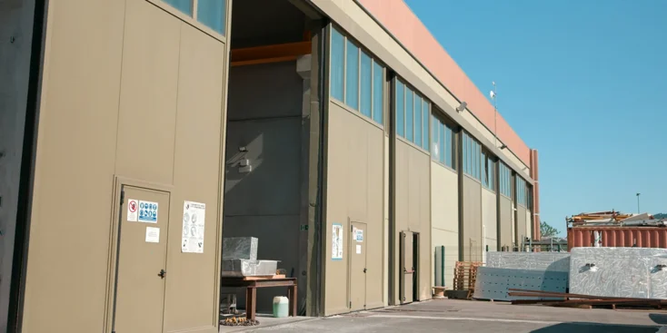 West Navaltech's facility in Ameglia boasts an area of over 1800 sq.m