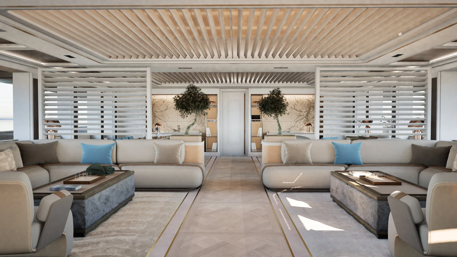 Mulder Design Project Opal's main saloon