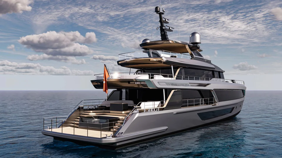 40-метровая модель Ocean Alexander 40P станет флагманом линейки Puro