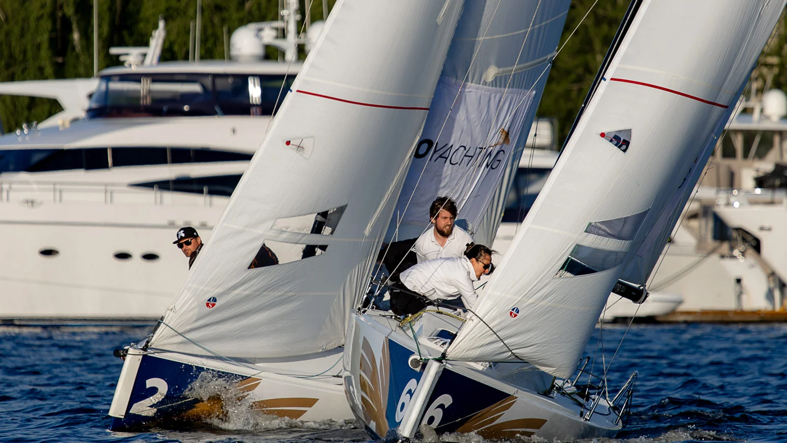 It's the first J/70 championship to be held in Moscow