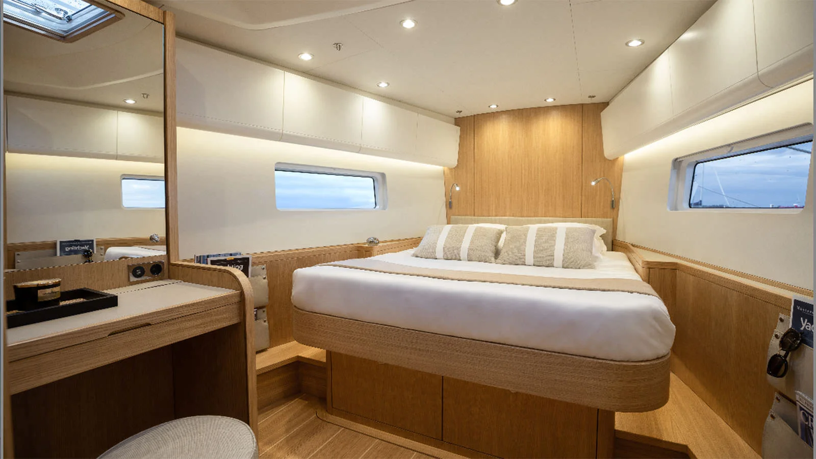 Lower deck, master cabin